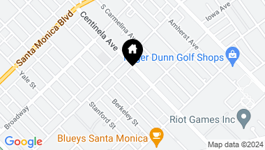 Map of 1625 Centinela Avenue G, Santa Monica CA, 90404