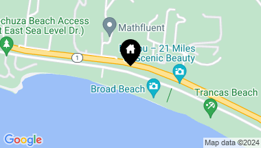 Map of 31280 BROAD BEACH RD, MALIBU CA, 90265