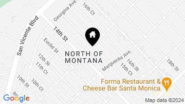 Map of 402 15th St, Santa Monica CA, 90402