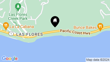 Map of 21003 Pacific Coast Hwy, Malibu CA, 90265
