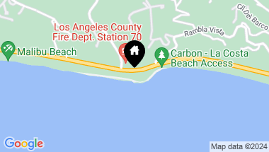 Map of 21808 Pacific Coast Highway, Malibu CA, 90265
