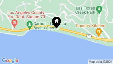 Map of 21528 Pacific Coast Hwy, Malibu CA, 90265