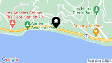 Map of 21520 PACIFIC COAST Highway, Malibu CA, 90265