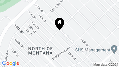 Map of 408 17TH ST, SANTA MONICA CA, 90402