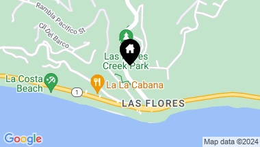 Map of 3864 Las Flores Canyon Road, Malibu CA, 90265