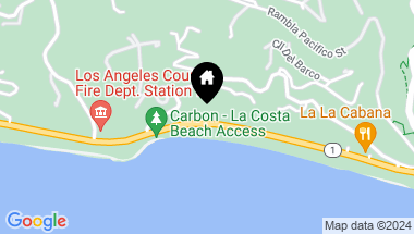 Map of 21625 Pacific Coast Hwy, Malibu CA, 90265