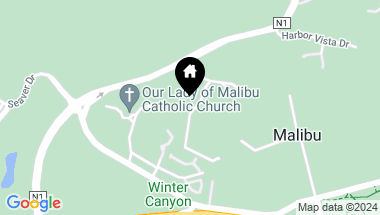 Map of 3453 COAST VIEW Drive, Malibu CA, 90265
