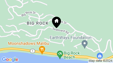 Map of 20394 Seaboard Road, Malibu CA, 90265