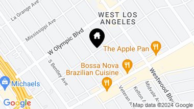 Map of 10956 Tennessee Ave, Los Angeles CA, 90064