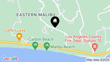 Map of 22575 Carbon Mesa Rd, Malibu CA, 90265