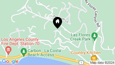 Map of 21472 Calle Del Barco, Malibu CA, 90265