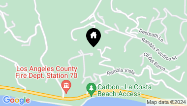 Map of 3910 Villa Costera, Malibu CA, 90265