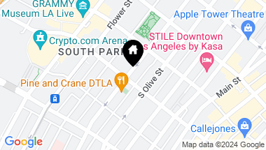 Map of 1050 S Grand Avenue 1804, Los Angeles CA, 90015