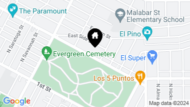Map of 3149 E Cesar E Chavez Avenue, Los Angeles CA, 90063