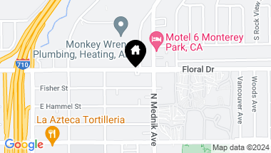 Map of 4754 Floral Drive, Los Angeles CA, 90022