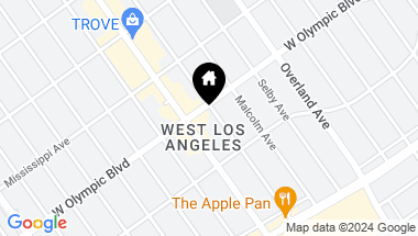 Map of 2207 Glendon Avenue, Los Angeles CA, 90064