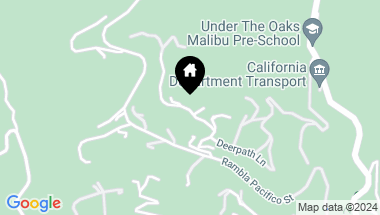 Map of 3220 Sumac Ridge Rd, Malibu CA, 90265