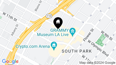 Map of 900 W Olympic Boulevard 38F, Los Angeles CA, 90015