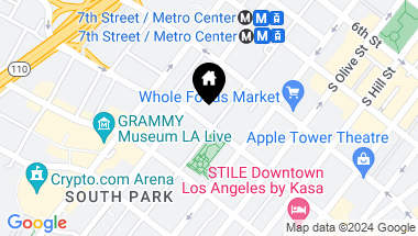 Map of 645 W 9th Street 429, Los Angeles CA, 90015