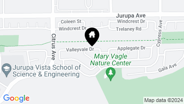 Map of 16251 Valleyvale Drive, Fontana CA, 92337