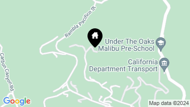 Map of 3096 Sumac Ridge Rd, Malibu CA, 90265