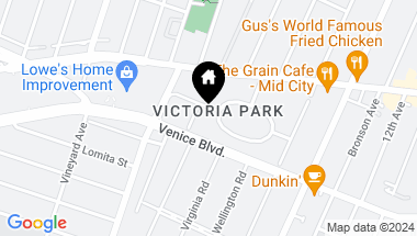 Map of 4440 Victoria Park Drive, Los Angeles CA, 90019