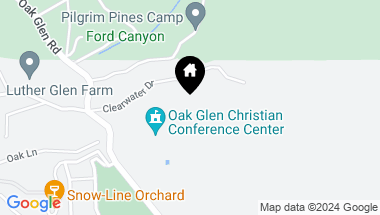 Map of 39364 OAK GLEN Road, Oak Glen CA, 92399