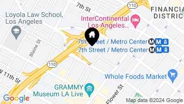 Map of 889 FRANCISCO Street 3208, Los Angeles CA, 90017