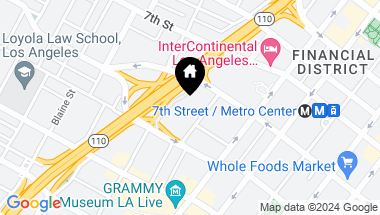 Map of 877 Francisco St Unit: 4106, Los Angeles CA, 90017