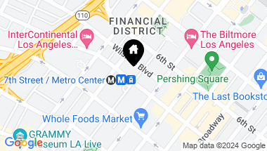 Map of 655 S Hope Street 606, Los Angeles CA, 90017