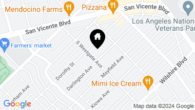 Map of 11863 Darlington Avenue 304, Los Angeles CA, 90049