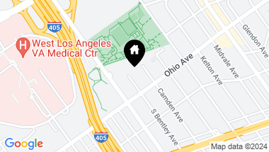 Map of 1410 S Bentley Avenue 302, Los Angeles CA, 90025