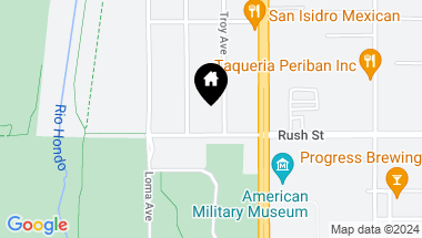 Map of 9323 Rush Street, South El Monte CA, 91733