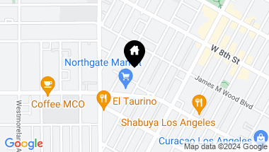 Map of 2311 W 10th Street 305, Los Angeles CA, 90006