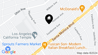 Map of 10634 HOLMAN Avenue 8, Los Angeles CA, 90024