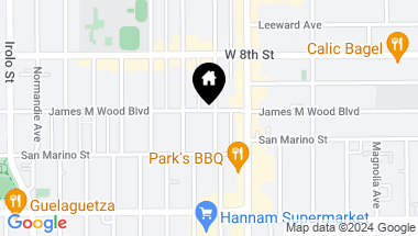 Map of 903 S New Hampshire AVE Unit: 503, LOS ANGELES CA, 90006