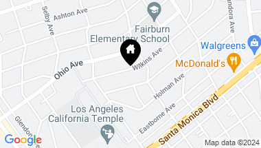 Map of 10630 Wilkins Avenue 204, West Los Angeles CA, 90024