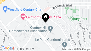 Map of 2112 Century Park Ln Unit: 113, Los Angeles CA, 90067