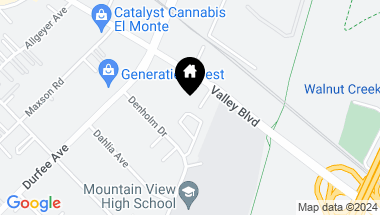 Map of 3052 Parkway Circle, El Monte CA, 91732
