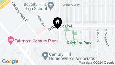 Map of 407 S Spalding Drive 5, Beverly Hills CA, 90212