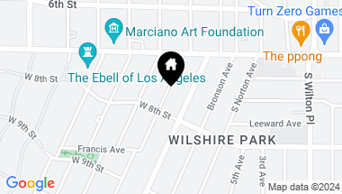 Map of 720 Lorraine Boulevard, Los Angeles CA, 90005