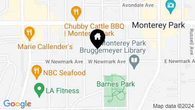 Map of 231 S Mcpherrin Avenue, Monterey Park CA, 91754