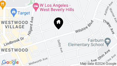 Map of 10747 Wilshire Blvd Unit: 608, Los Angeles CA, 90024