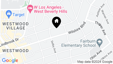 Map of 10727 Wilshire Blvd Unit: 503, Los Angeles CA, 90024