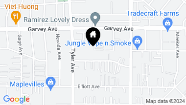 Map of 2718 Consol Avenue, El Monte CA, 91733
