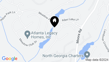 Map of 975 Allen Lake Lane, Suwanee GA, 30024