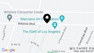 Map of 4460 Wilshire Blvd Unit: 308, Los Angeles CA, 90010