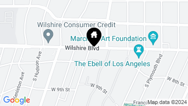 Map of 4536 Wilshire BLVD Unit: 101, LOS ANGELES CA, 90010