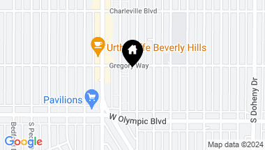 Map of 309 S Canon DR, BEVERLY HILLS CA, 90212