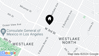 Map of 1913 W 3rd St, LOS ANGELES CA, 90057